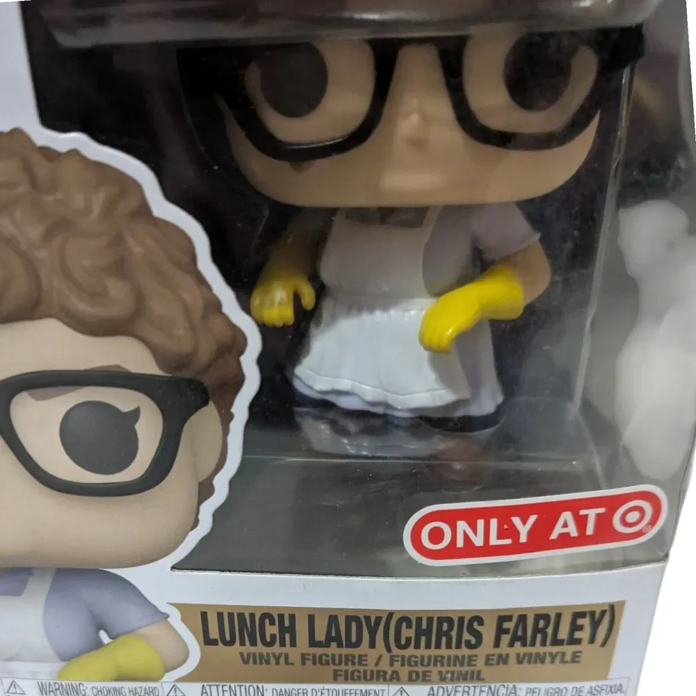 Funko Pop! Lunch Lady (Chris Farley) #12 Target Exclusive Saturday Night Live